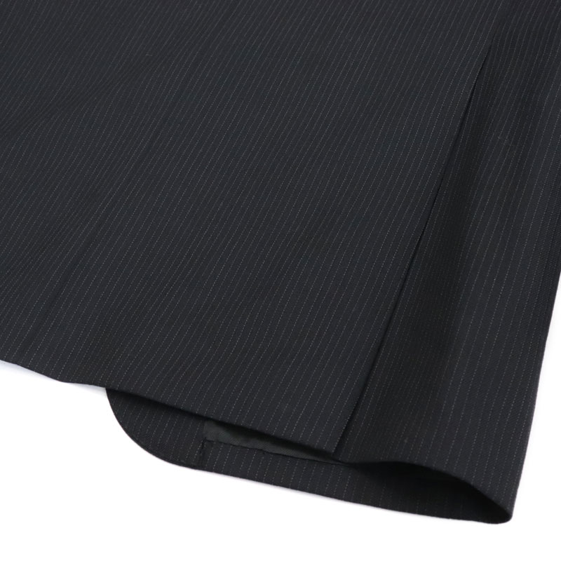 公式店p10倍 Sentinel センチネル 世界に誇る尾州ウール 2ボタンスーツ メンズ Sentinel ドメスティックブランド ブラックストライプ スーツ 黒 ストライプ 紳士 シングルスーツ ビジネススーツ 秋冬 ノータックパンツ 日本製 送料無料 000 Tb 5l送料無料 スーツ