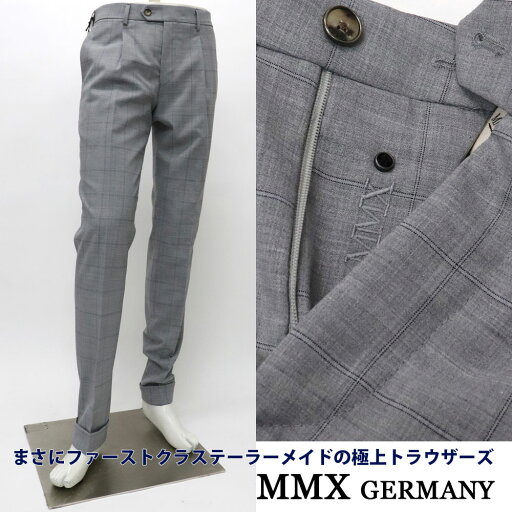 MMX エムエムエックス ドイツブランド ストレッチ サマーウールパンツ スラックス メンズ 春夏 ストレッチパンツ ≪クールビズ ビジネス カジュアル テーパードパンツ グレーウィンドペンチェック ≫【送料無料】38000-KM MMX エムエムエックス ドイツブランド ストレッチ サマーウールパンツ スラックス メンズ 春夏 ストレッチパンツ ≪クールビズ ビジネス カジュアル テーパードパンツ グレーウィンドペンチェック ≫【送料無料】38000-KM