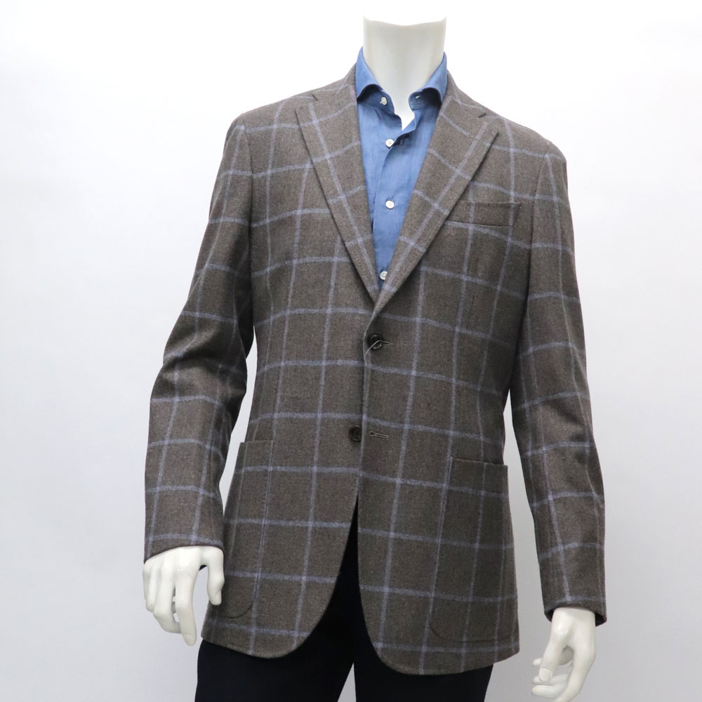 H71 美品 L オロビアンコ テーラードジャケット グレー メンズ H71 美品 L オロビアンコ テーラードジャケット グレー メンズ