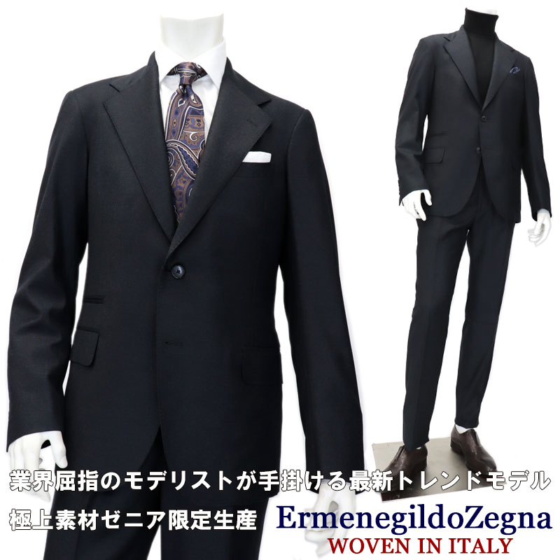 ErmenegildoZegna ≪エルメネジルドゼニア≫ イタリア製生地 by SartoriaPisthes イタリアンテーラード スーツ メンズ 秋冬 ≪シングルスーツ チェンジポケット ワイドラペル 80年代リファイン ビジネス オシャレ スーツ グレー≫【送料無料】108000-SMKRK■5CPN