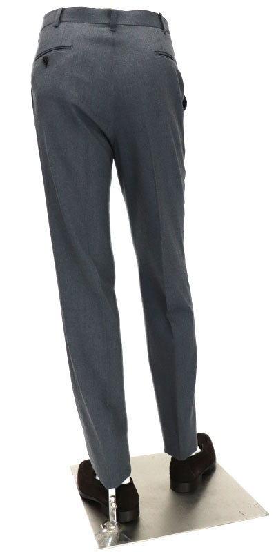 SartoriaPisthesドメスティックブランドインプリーツツータックパンツツープリーツ2タック≪ウールスラックスドレスパンツビジネススラックスビジネスパンツウールパンツグレー秋冬≫【送料無料】25000BK