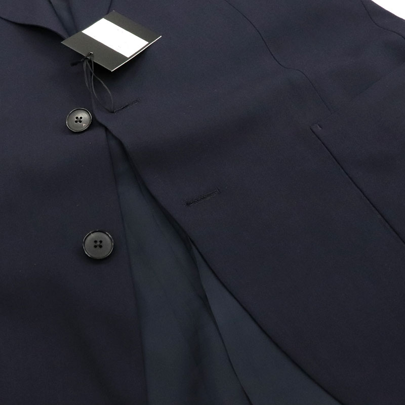 SartoriaPisthes by I.J.I unit カジュアルスーツ おしゃれ アンコンイタリアンテーラード ストレッチ セットアップスーツ メンズ 秋冬 春 ≪シングルスーツ テーラードジャケット ツープリーツパンツ 紺無地 ネイビースーツ 上下セット≫【送料無料】63000-TR