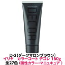 酸性カラー マニュキュア D-2 ダークマロンブラウンイリヤ カラーコート デコレ 160g 正規品発色性に優れ ツヤ 感触が良く 色落ちがしにくいカラー剤
