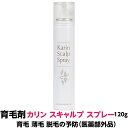 【最強配送】育毛 薄毛 脱毛 発毛 促進 予防カリン スキャルプスプレー 120g 無香料養毛剤 医薬部外品血行 を 促進 し 脱毛予防 美しい 髪 を育てる ...