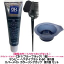 酸性カラー マニュキュア CB-1 ブルーブラック 150g ルノン デザイナーズカラー 1個 + サンビー ヘアダイ ブラシ K-60 黒1個 + エバーメイ...
