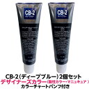 酸性カラー マニュキュア CB-2 ディープブルー 150g 2個セット ルノン デザイナーズカラー ツヤ 感触が良く 色落ちがしにくい カラー剤 ヘアカラー 1剤式酸性カラー 業務用 プロ用 サロン ヘアカラー ヘアマニュキュア クリーム 色鮮やか 保湿 保護 発色