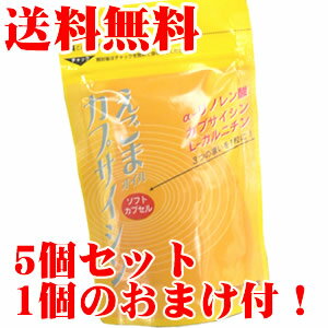 えごまカプサイシン 5個セット＋1個おまけ (メール便送料無料)エゴマカプサイシン 燃焼 ダイエット