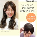 アクアドール つむじ付き流しバング wgt811 (全国一律送料無料) 前髪ウィッグ 部分ウィッグ つけ毛 簡単 ワンタッチ ヘアアレンジ ウイッグ wig 耐...