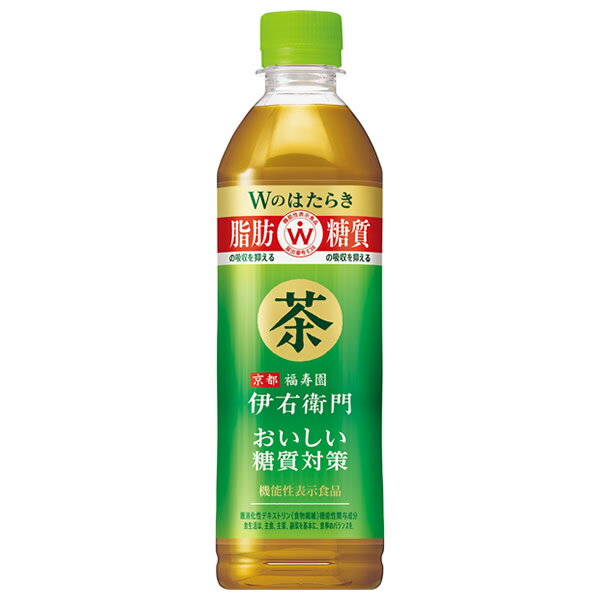サントリー 伊右衛門 おいしい糖質対策 500mlPET 24本 (全国一律送料無料) お茶 緑茶 糖質 食物繊維 機能性表示食品 ペットボトル いえもん