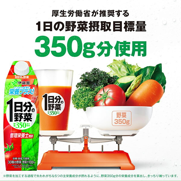 伊藤園 野菜ジュースなど 選べる 屋根型キャップ 1000ml 18本 (6本×3ケース) (送料無料) 紙パック 機能性表示食品 栄養機能食品 1日分の野菜 青汁 トマトジュース タリーズ コーヒー birays-10210803 ビューティージャングル サンプル画像2