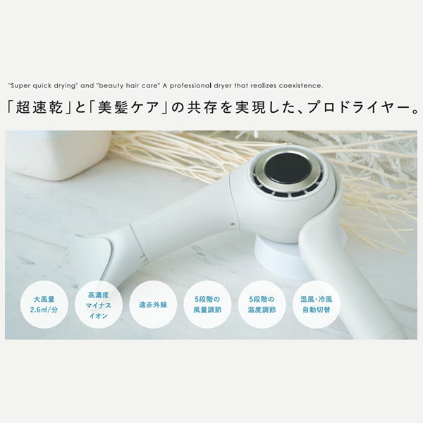 【おまけ付き】ラディアント ヘアドライヤー ディモア (送料無料) ドライヤー 大風量 速乾ドライヤー マイナスイオン 時短 ハイパワー radiant d/more 寝ぐせ くせ毛 ヘアケア おすすめ 人気 プレゼント ギフト