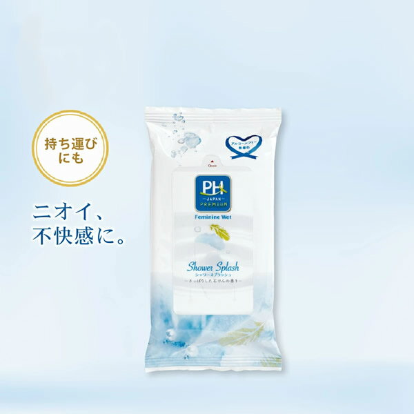 PHジャパン デリケートゾーン専用 ウェットシート 15枚入り (メール便送料無料) 拭き取りシート 日本製 サニタリー ムレ 弱酸性 ニオイ かゆみ フェムテック フェムケア VIO
