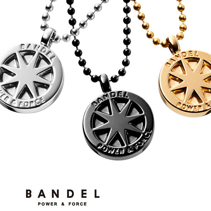 【着後レビューでプレゼント】バンデル チタンネックレス(送料無料)【正規販売店】BANDEL necklace 首 ゴールド シルバー ブラック 純チタン製アクセサリー 無料 ギフト ラッピング