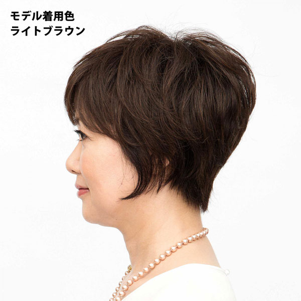 【おまけ付き】ラパンドアール リュネール 0154 トップヘアピース(ライトブラウン) (送料無料) Lunaire ヘアピース ショート コスプレ ウィック ウイッグ レディース