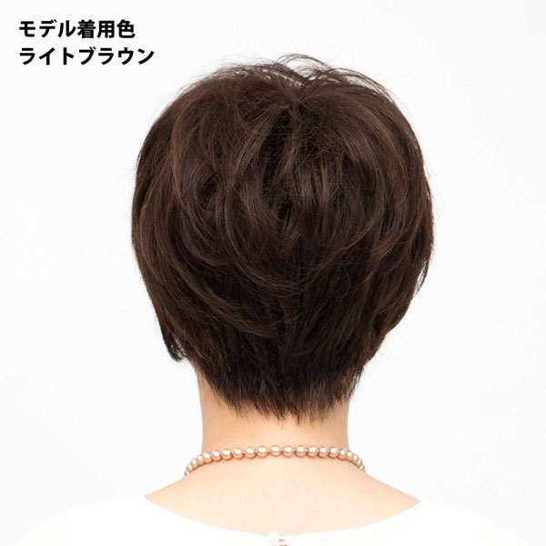【おまけ付き】ラパンドアール リュネール 0154 トップヘアピース(ライトブラウン) (送料無料) Lunaire ヘアピース ショート コスプレ ウィック ウイッグ レディース