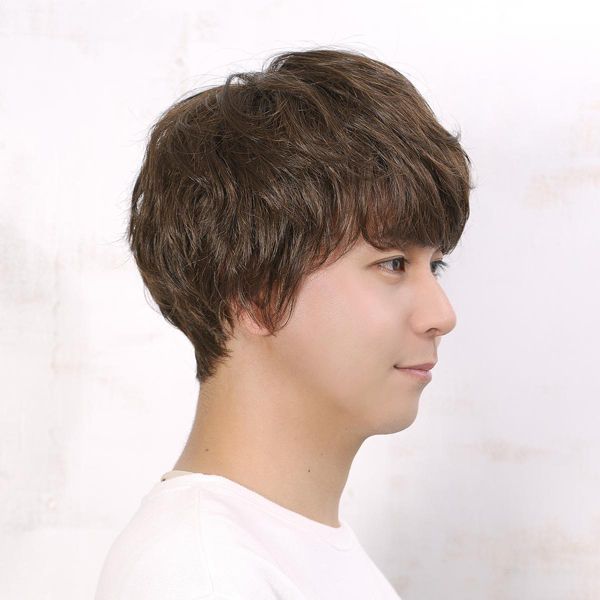 【おまけ付き】ラパンドアール オム 3503 ツイストマッシュ(ショコラブラウン) (送料無料) HOMME フルウィッグ コスプレ ウィック ウイッグ メンズ