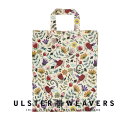 アルスターウィーバーズ ULSTER WEAVERS花と小鳥のブックバッグ〜PVCミディアムガセット