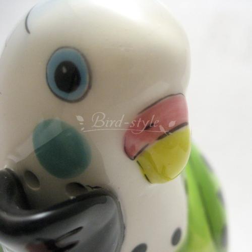 セキセイインコのティーポット＆マグ〜Tea For One（ピンク）