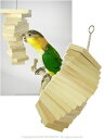 バードモア オリジナル これでもかスクエアBig 9992838 ( 鳥 ペット ペット用品 ペット用 インコ オウム おもちゃ ステンレス 無着色 BIRDM...