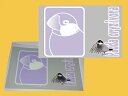 まぢかるどりぃまぁ ICカードシール・B 文鳥・桜 053A0105 ネコポス 対応可能 ( BIRDMORE バードモア CRAFT GARDEN 鳥用品...
