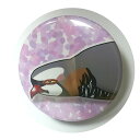 まぢかるどりぃまぁ 缶バッジ44mm イワシャコ 053A0207 ネコポス 対応可能 ( BIRDMORE バードモア CRAFT GARDEN 鳥用品 鳥...