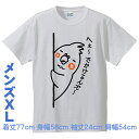 ロワテオ / Tシャツ・白 留守番反対 メンズ XL / オカメインコ / 237A0269( BIRDMORE バードモア CRAFT GARDEN 鳥用品 プレゼント )