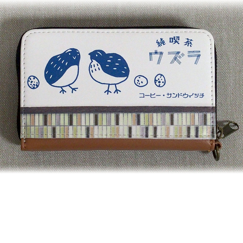 ことり御屋 / 角コイン パスケース / ウズラ / 234A0236 ( BIRDMORE ...