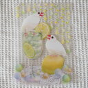 楓工房 A5クリアファイル Lemon drops 文鳥 白 202A0367 ネコポス対応可能 BIRDMORE バードモア CRAFT GARDEN 鳥用品 鳥グッズ 雑貨 グッズ 鳥 とり トリ インコ プレゼント