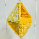 はるべー ★リバーシブルCHANGE テント M ボア (イエロー) 黄色い花大柄 265A1029 ネコポス対応可能 BIRDMORE バードモア CRAFT...
