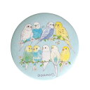 セキセイインコ aoamo 缶ミラー ネコポス対応可能 BIRDMORE バードモア