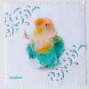 tokyoshiori 眼鏡拭き(小)水浴びハーイ コザクラインコ 245A0298 ネコポス 対応可能 BIRDMORE バードモア CRAFT GARDEN...