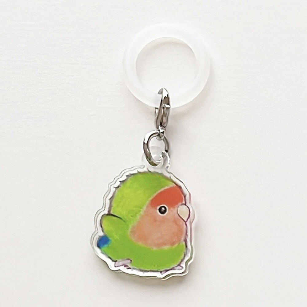 Rakuten - aoamo まんまるコザクラ アンブレラマーカー コザクラインコ ノーマル　ネコポス 対応可能 BIRDMORE バードモア
