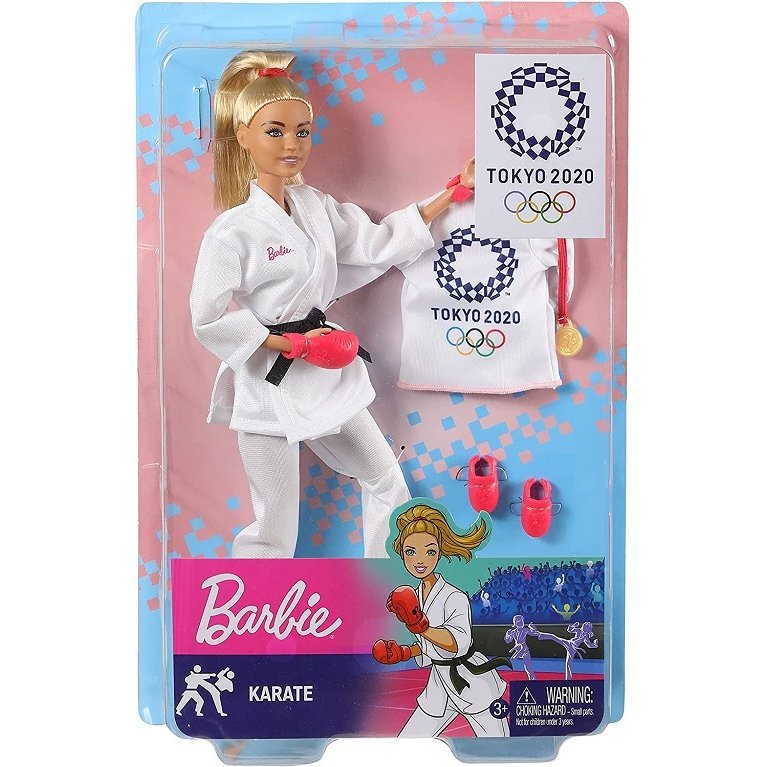 バービー Barbie 東京オリンピックライセンス バービー からてのせんしゅ 東京2020オリンピック Barbie Tokyo 2020 Olympic Karate 新品