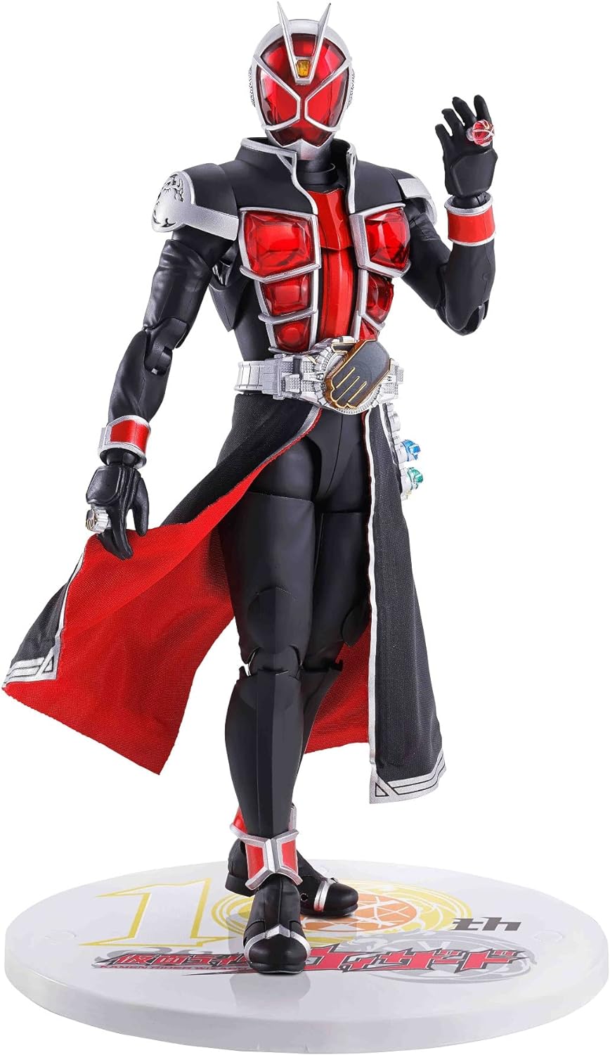 バンダイ S．H．Figuarts 真骨彫製法 仮面ライダーウィザード フレイムスタイル 10th Anniversary Ver． SHFシンコツチヨウウイザ-ドF10TH