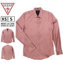 P | ゲス メンズ トップス カジュアル GUESS M6FH0FW7N50 長袖 シャツ LS LUXE STRETCH |