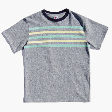 【送料無料】マックアイ メンズ Tシャツ MACEYE 762802 TASUKI Heavy Weight Panel Border Tee ヘビーウェイト パネル ボーダー Tシャツ 日本製 MAID IN JAPAN シンプル 襷掛け 丈夫 オリジナル