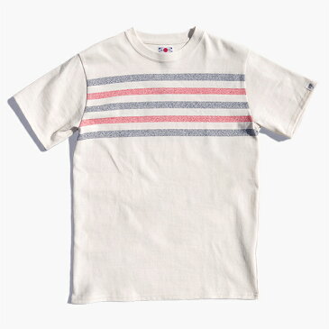 【送料無料】マックアイ メンズ Tシャツ MACEYE 762802 TASUKI Heavy Weight Panel Border Tee ヘビーウェイト パネル ボーダー Tシャツ 日本製 MAID IN JAPAN シンプル 襷掛け 丈夫 オリジナル