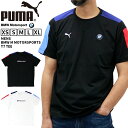 P プーマ メンズ トップス モータースポーツ PUMA コラボ コレクション BMW MMS 599516 半袖 Tシャツ T7 スポーツウェア ストリート トレーニング ジム フィットネス ランニング アウトドア