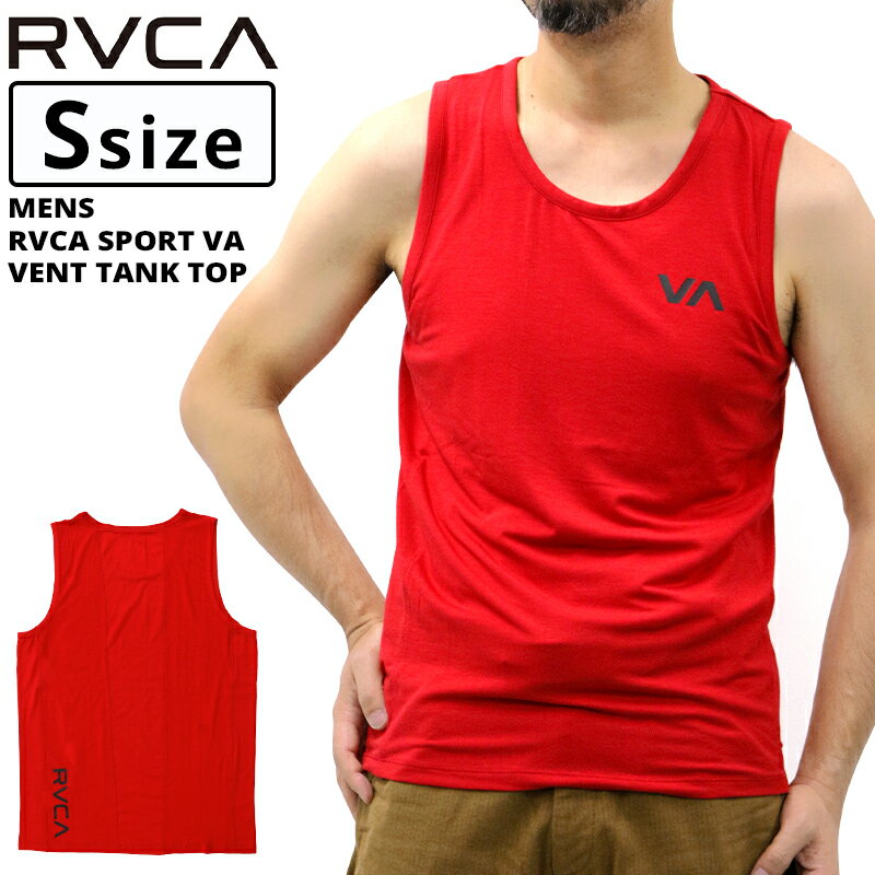 ルーカ タンクトップ  メンズ ルーカ メンズ トップス カジュアル RVCA AJ041350 タンクトップ SPORT VA VENT ワンポイント ロゴ ドライ | ストリート アウトドア サーフ