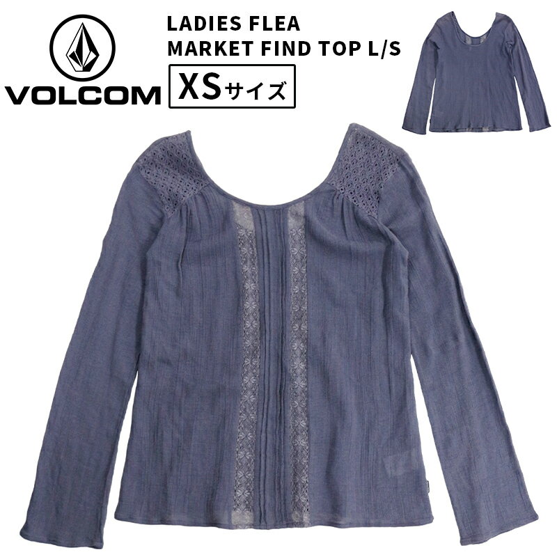 ボルコム レディース トップス カジュアル VOLCOM B0511513 シャツ 長袖 FLEA MARKET FIND TOP L/S |