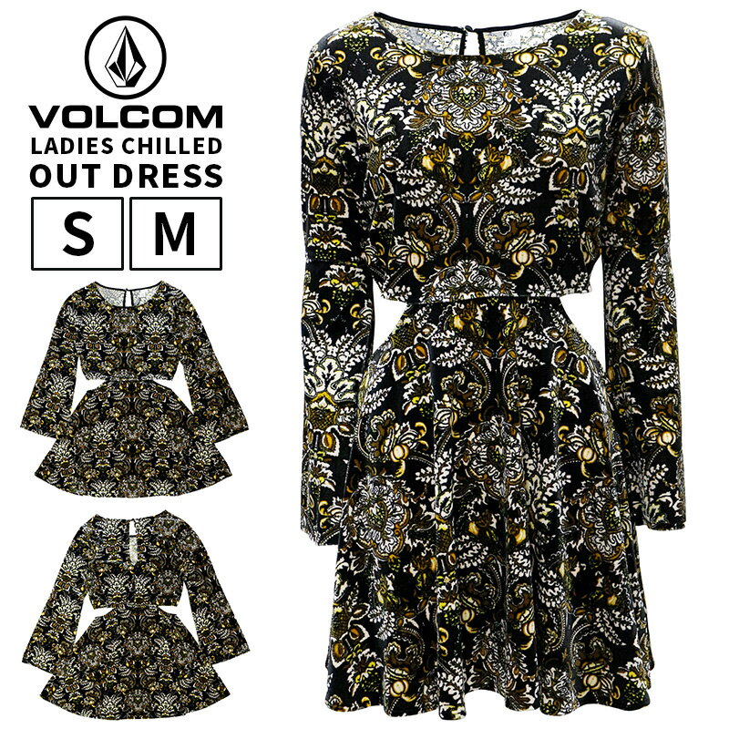 ボルコム レディース トップス カジュアル VOLCOM B1341418 ワンピース CHILLED OUT DRESS |