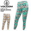 ボルコム レディース ボトムス カジュアル VOLCOM BEFORE SUNRISE B1121500 ソフトパンツ