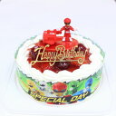 旧作/動物戦隊ジュウオウジャー2016・キャラデコケーキ/4種類のケーキからお選び下さい/バースデーオーナメントとキャンドル小1袋6本付き/バースデーケーキ