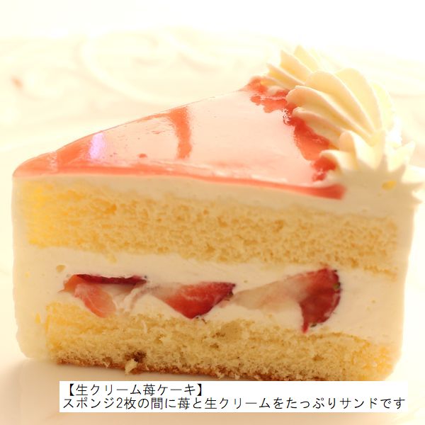 キャラデコパーティーケーキデリシャスパーティ・プリキュア 2022 バンダイ 生クリーム 苺 サンド ケーキ /紙風船プレゼント