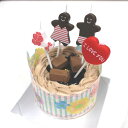ショコラケーキ生チョコ飾り 3号 ケーキ おひとり様用 キャラクター 子供用 バースデーケーキ