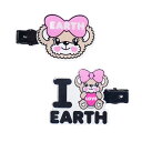 アースマジック EARTHMAGIC マフィー アクリル ヘアクリップ 2個SET 子供 キッズ ヘアアクセサリー 保育園 幼稚園 小学校 通園 通学 幼児 小学生