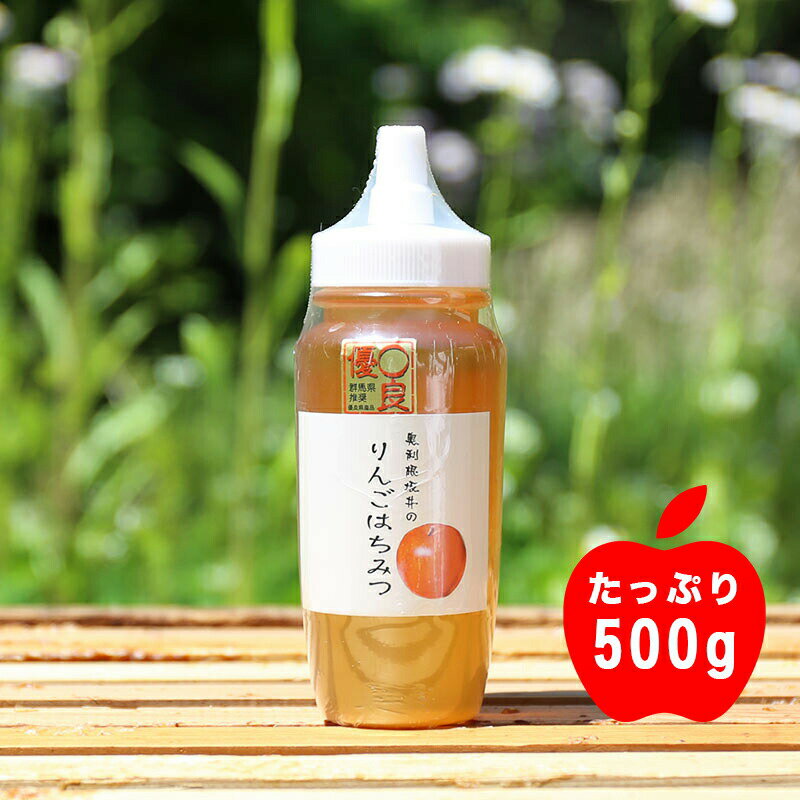 【はちみつ 国産】りんご蜂蜜500g【RG500/坂井養蜂場】ハチミツ 日本産 りんご 希少 スイーツ パンケーキ