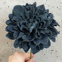 【インテリア フェイクグリーン】 デニムだりあ 【ブラック/ダークブルー】 いなざうるす屋 観葉植物 インテリア 雑貨 おしゃれ お洒落 引越し イメチェン エ...