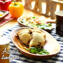 【アカシア ランチプレート】アカシアオーバルプレート【40702】木製食器 皿 プレート 木製 北欧 カフェ インスタ映え かわいい トレイ トレー カフェ風 ...