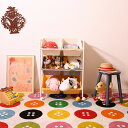 【ラック 子供用】キッズラック color 6マス【38294】【メーカー直送品】【送料無料】子ども 収納 インテリア お洒落 オシャレ シンプル プレゼント ...